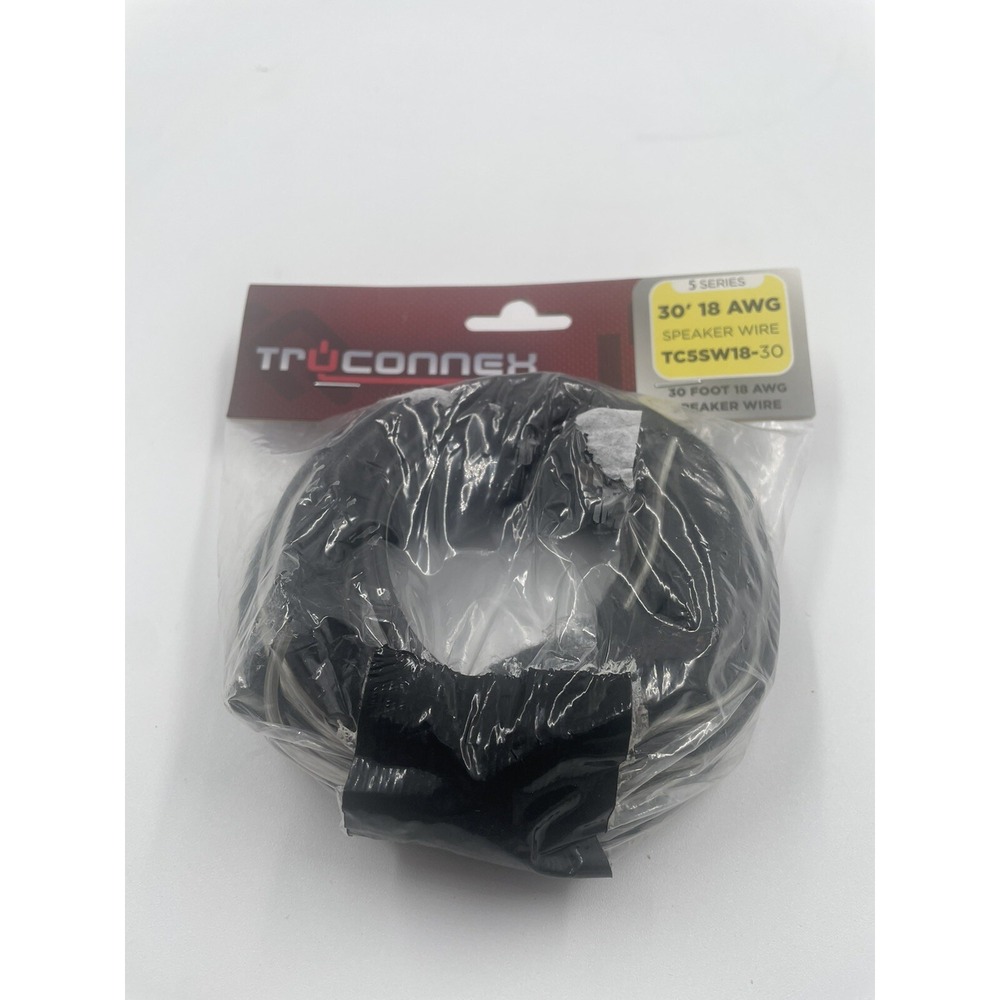 Metra - 30' 18AWG Speaker Wire -‎ Black